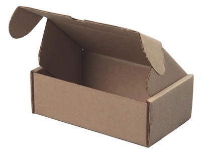 Postæske 172x108x58 mm Brun