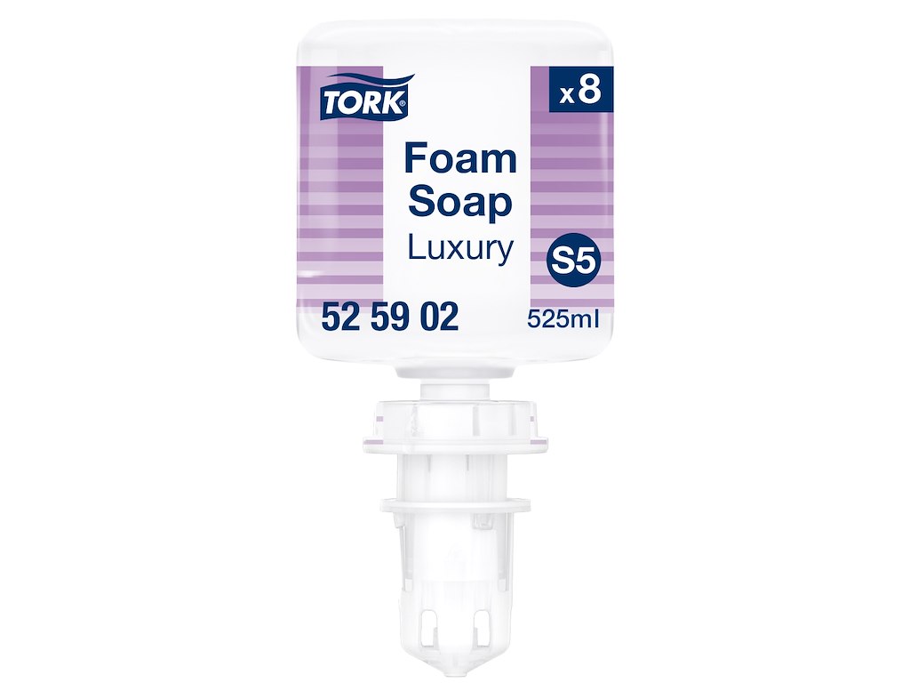 Skumsæbe Tork S5 525902 Luksus 8x525ml