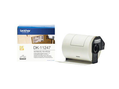 Label Brother DK11247 103,6x164,3mm hvid 180 stk