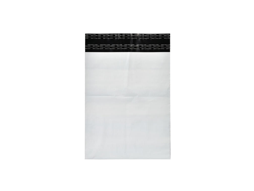 Forsendelsesposer 400x600 mm hvid med returtape 100 stk