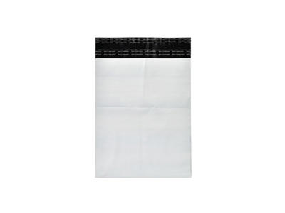 Forsendelsesposer 340x420 mm hvid med returtape 100 stk