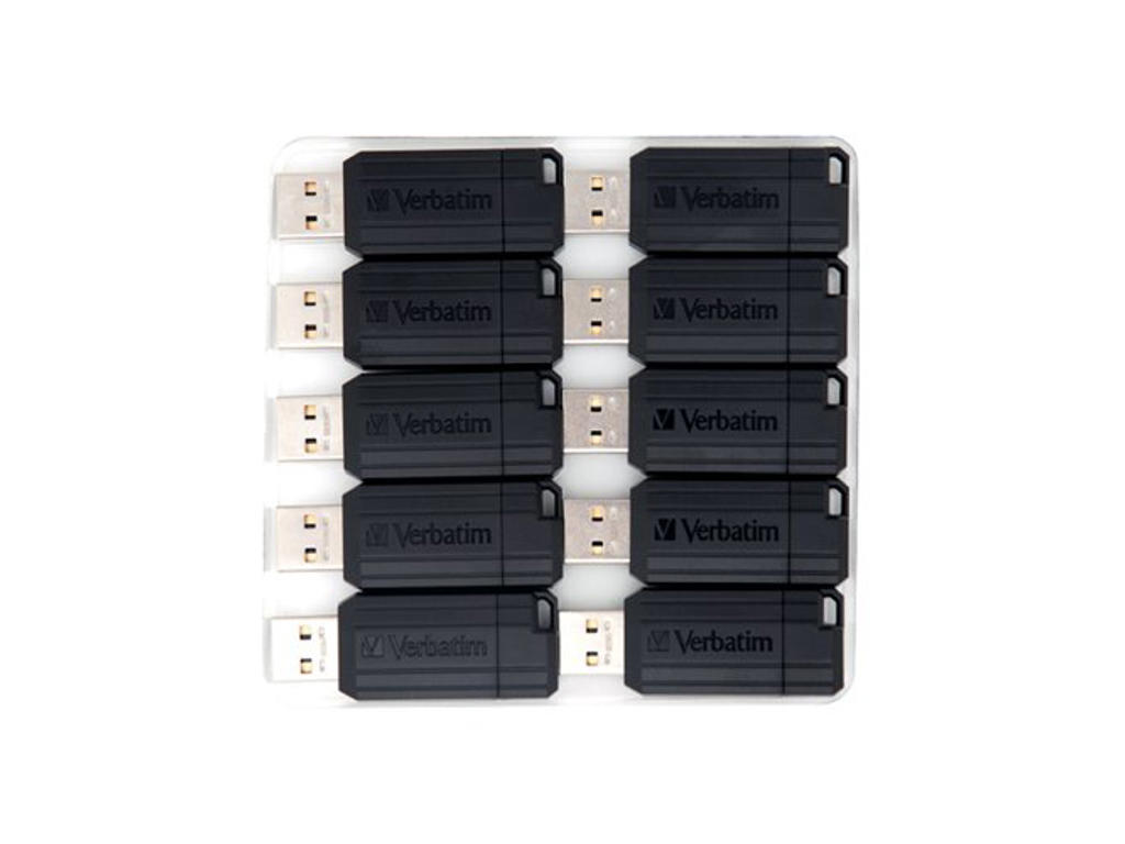 USB nøgle 2.0 PinStripe pack (10 x 16 GB)