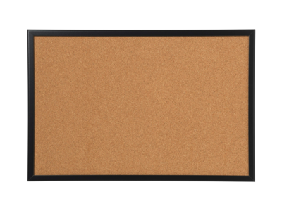 Naga Opslagstavle kork med sort ramme 60 x 40 cm