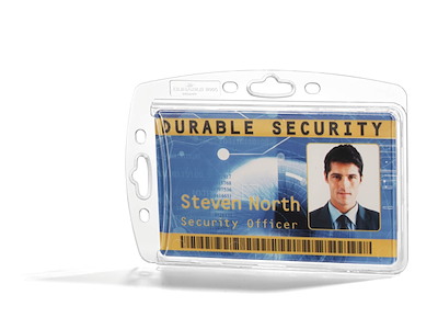 Kortholder Durable glasklar indv. 87x54 mm 10 stk