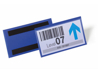 Hyldeforkant med magnet blå 150x67 mm
