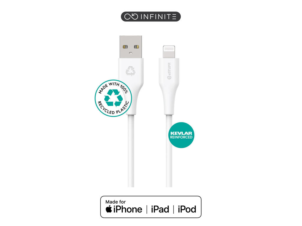 USB-A to Lightning Cable to Cable MFI 2m
