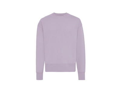 Iqoniq Kruger afslappet Crew neck i genanvendt bomuld, lavender