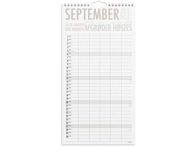 Familiekalender TrendArt 2026