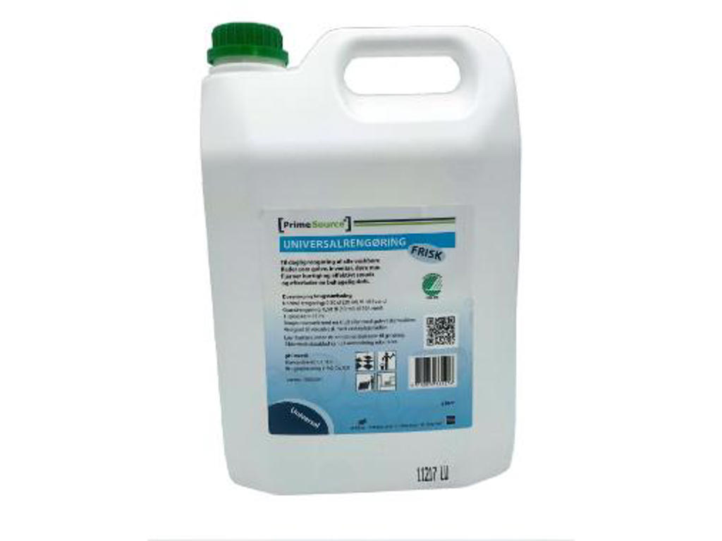 Universalrengøring Prime Source Frisk med farve og parfume 5 liter