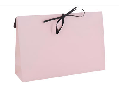 Gavepose 17x5x13cm m/hul rosa 100 stk