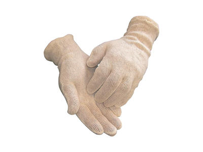 Handsker bomuld herre str. 10