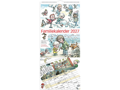 Familiekalender Otto Dickmeiss & Lilja Scherfig 2027