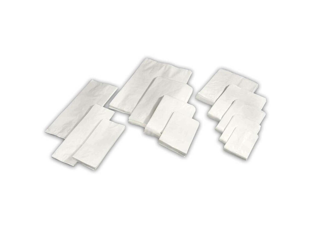 Bagerpose hvid 4 kg 270x455mm 500 stk.