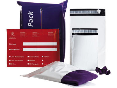 Forsendelsesposer 190x250 mm P&S 1000 stk.