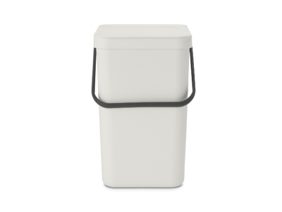 Brabantia affaldsspand med låg | 25 liter | Hvid