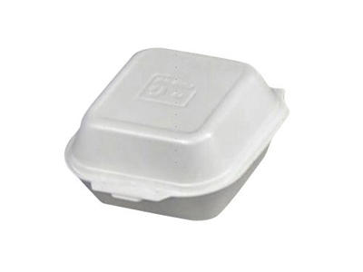 Burgeræske skum lille m/låg 500 stk.