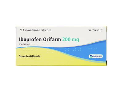 Ibuprofen Orifarm, 20 stk.