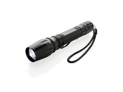 10W CREE lygte i høj kvalitet, sort