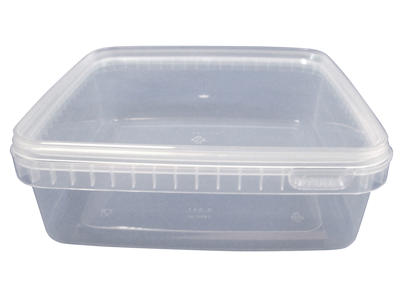 Plastbøtte 1300 ml 195x195x51 mm 58 stk