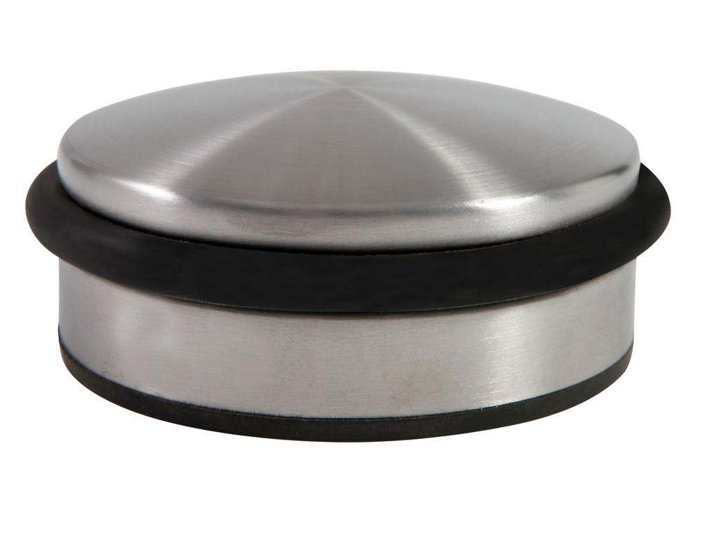 Dørstopper rund Ø11 cm metal/sort