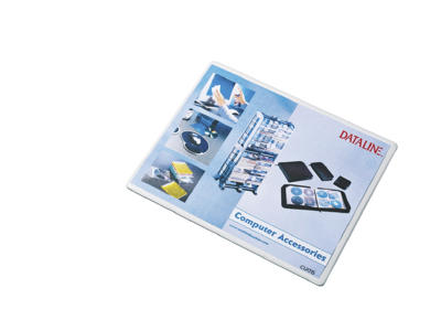 Musemåtte hvid med lomme