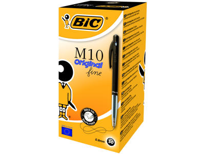 Kuglepen BIC Clic M10 F sort