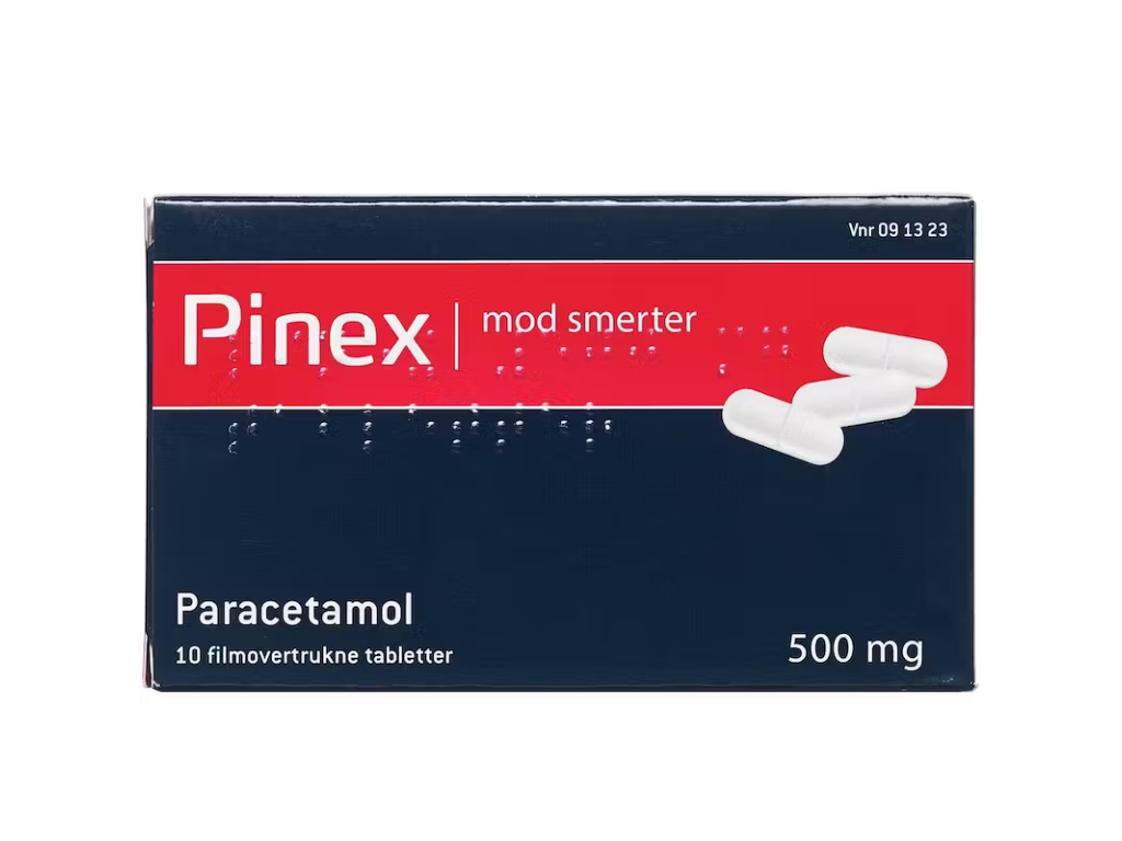 Pinex 500mg, 10 stk.
