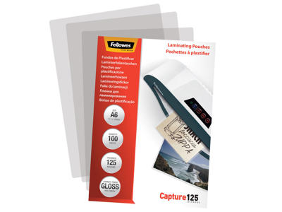 Lamineringslomme A6 125 mic 100 stk