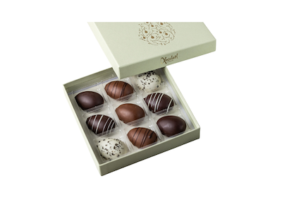Xocolatl Golden Maxi | 9 stk. Marcipan 100g.