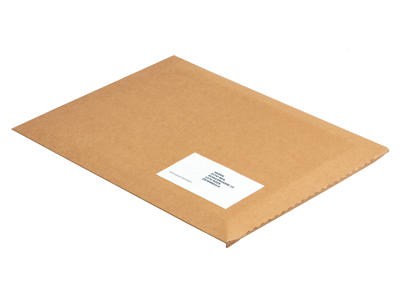 Kartonkuvert Master'in A4 250x353x2-63 mm brun