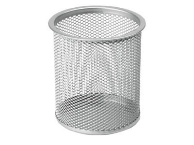 Penneholder tråd metal sølv