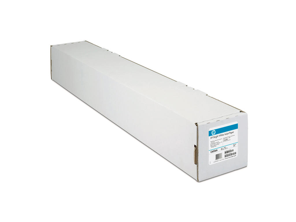 Plotterpapir 914 mm x 45,7 meter bright white 90 gram