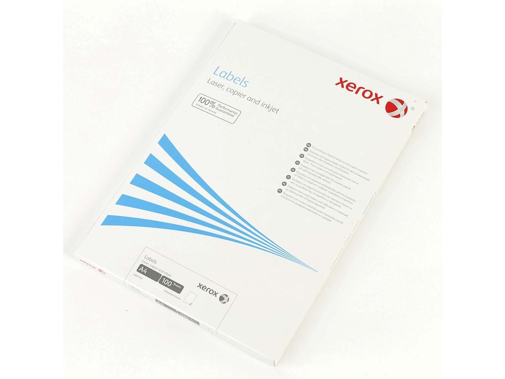 Etiket 93,1x99,1mm Xerox 003R96288 6 stk/ark 100 ark