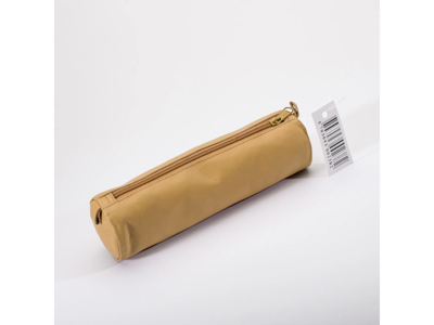 Pølsepenalhus læder natur