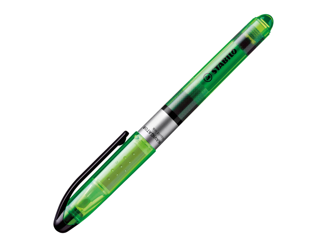 Overstregningstusch | Stabilo | Navigator | grøn
