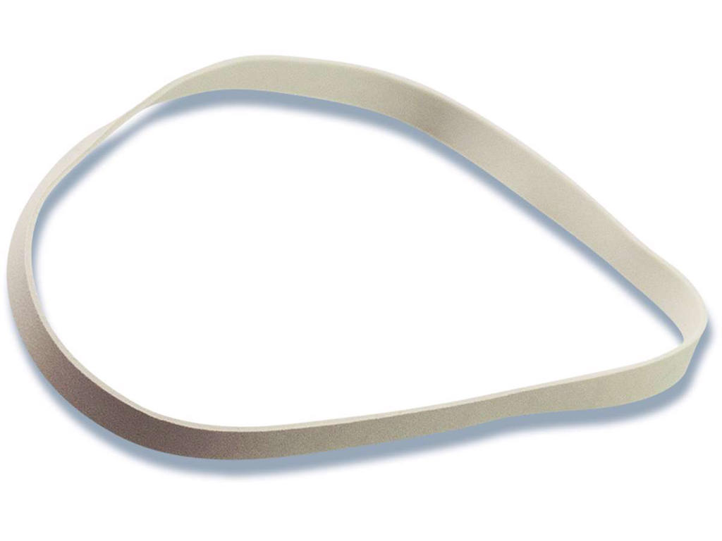 Elastikker | 180x5mm | hvid | 500 g ca 213 stk