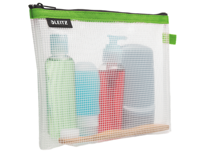 Rejselomme kosmetik vandafvisende grøn