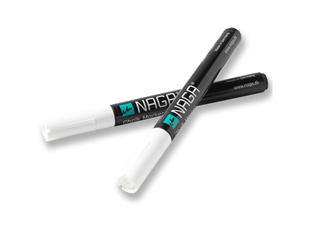 Glastavle marker Naga hvid 2 mm Dry Erase