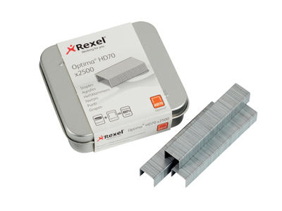 Hæfteklamme Rexel Optima HD70 2500 stk