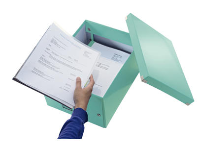 Arkivkasse M | Leitz | Click&Store | isblå