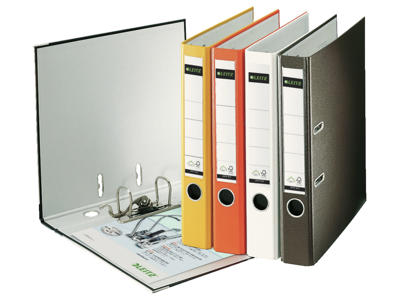 Brevordner Leitz 180* PP A4 50 mm blå