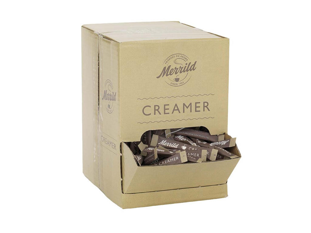 Flødepulver sticks Merrild 2,5 g 500 stk