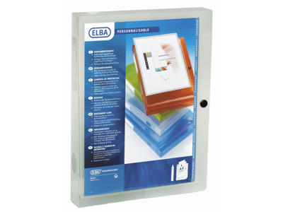 Dokumentboks A4 Polyvision PP klar