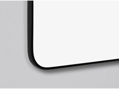 Lintex Whiteboard Edge, sort kantliste 995 x 1195 mm