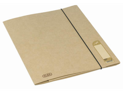 Elastikmappe A4 Elba Touareg karton Nature