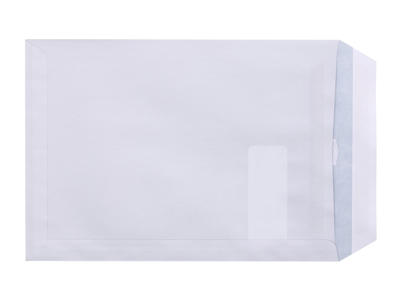 Kuverter C4P med rude 13746 500 stk.