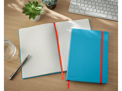 Notesbog Leitz Cosy L kvadreret blå