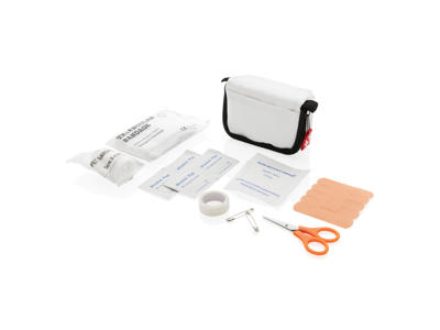 Førstehjælpssæt i taske, hvid