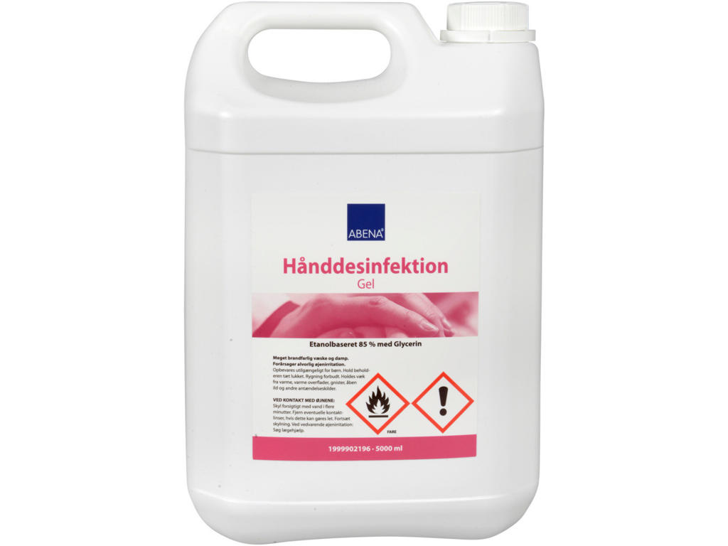 Hånddesinfektion Abena gel 85% 5 liter
