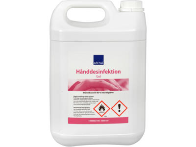 Hånddesinfektion Abena gel 85% 5 liter